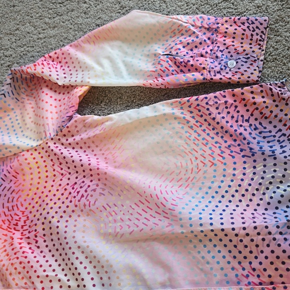 Vintage Pastel Print Blouse - Picture 3 of 3